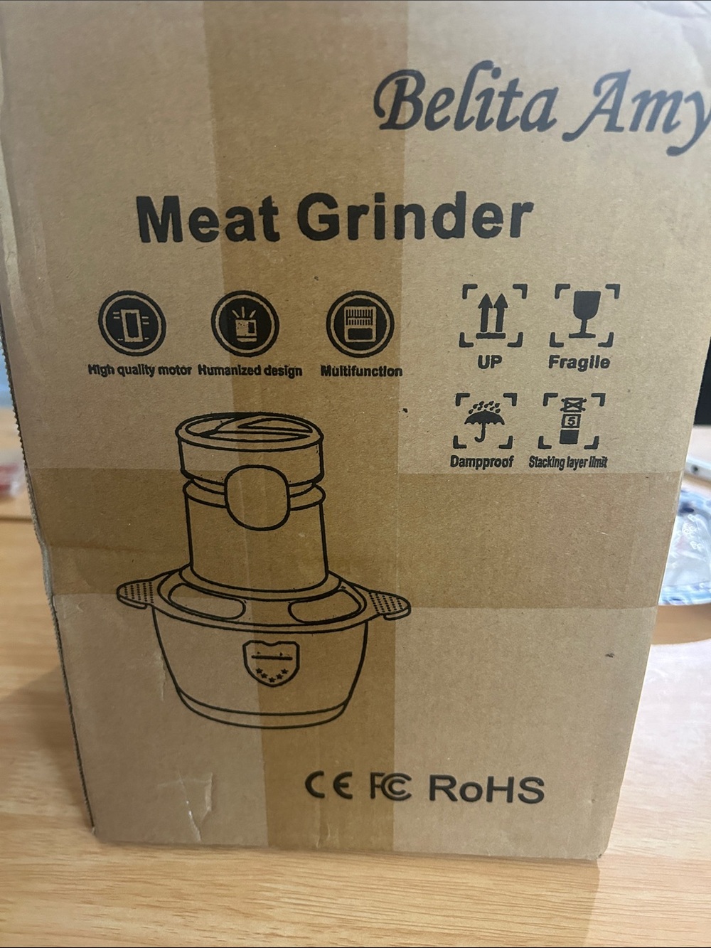 Meat Grinder - Brown Kraft Packaging